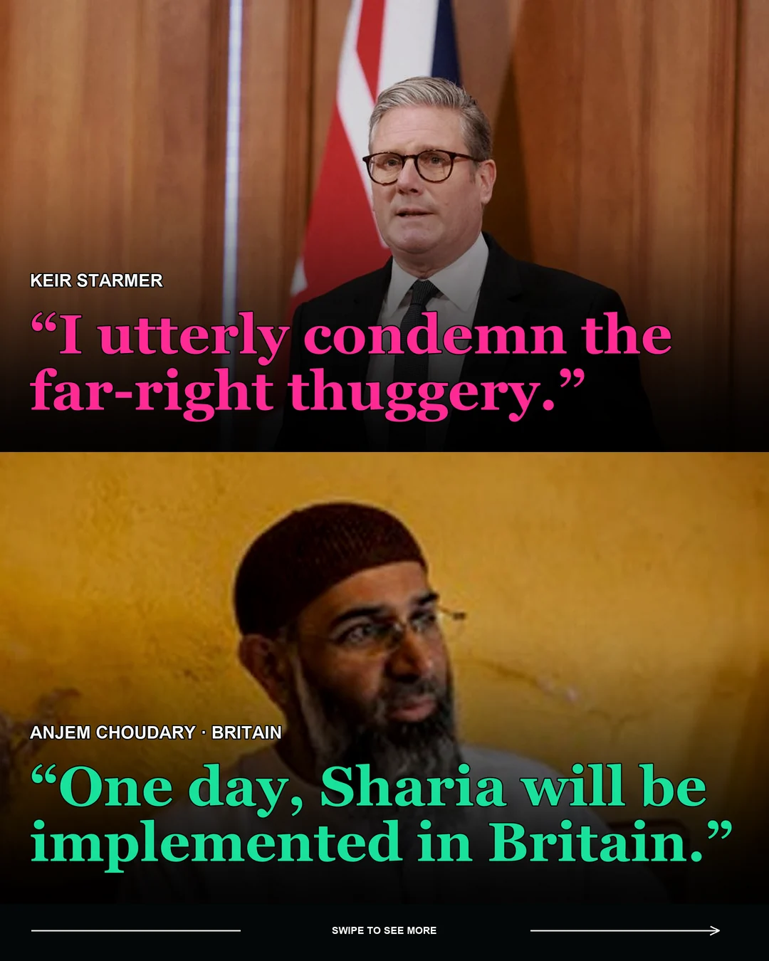 Political rhetoric and Islamist extremism: applying the same scrutiny: original carousel slide 3 of 7