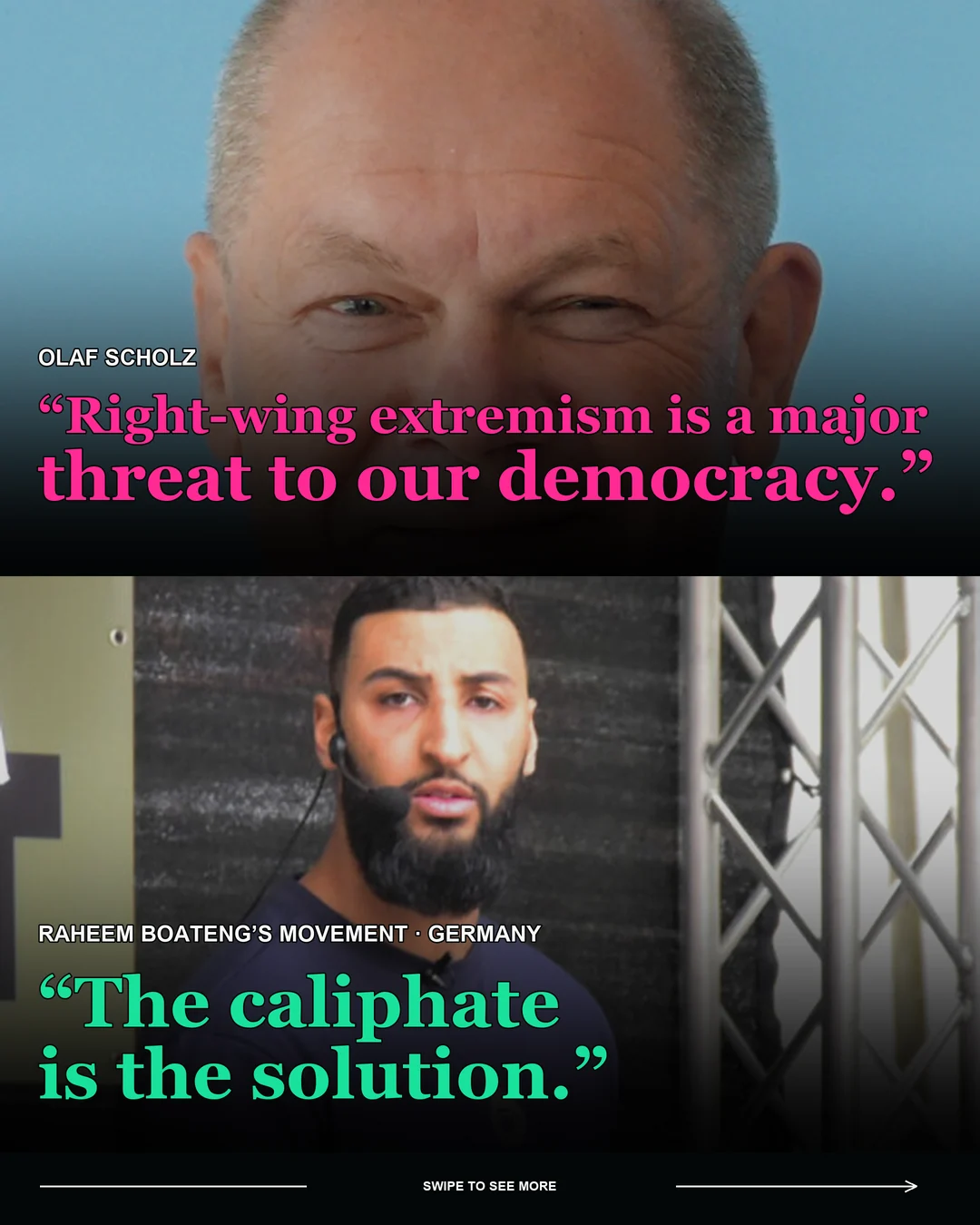 Political rhetoric and Islamist extremism: applying the same scrutiny: original carousel slide 5 of 7
